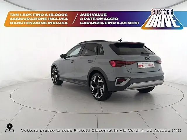 Usata Audi A3 Comfort 150 CV (110 kW) 2025 Grigio freccia perla