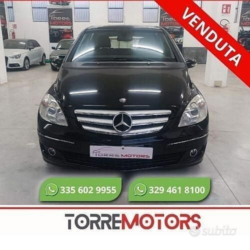 Usata Mercedes B180 Chrome 109 CV (80 kW) 2007 Nero Monovolume