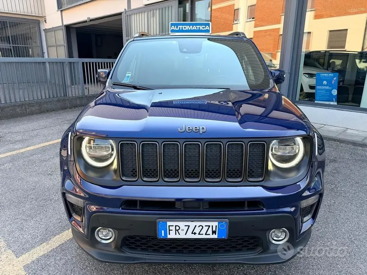 Usata Jeep Renegade 120 CV (88 kW) 2019 Bluazzurro SUV