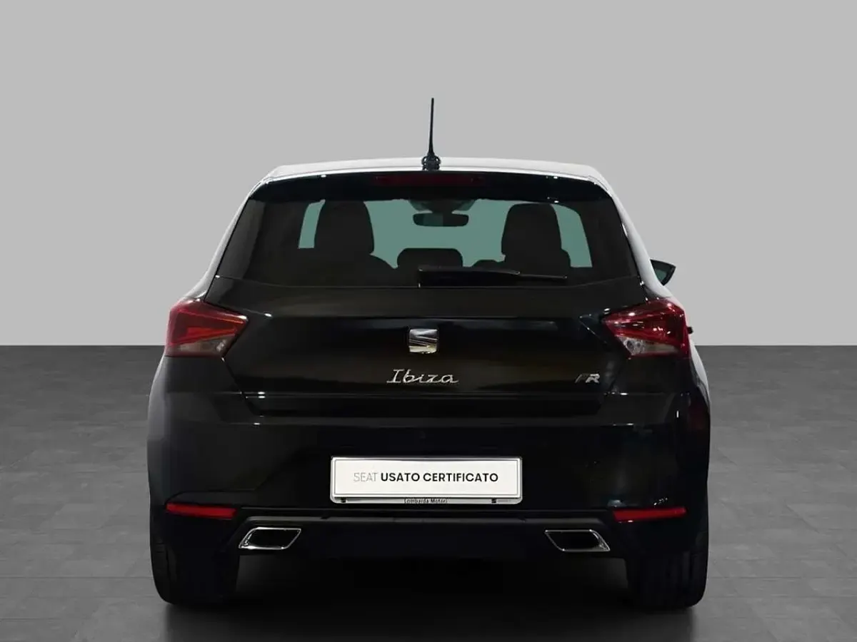 Usata Seat Ibiza FR 80 CV (58 kW) 2025 Nero midnight Utilitaria