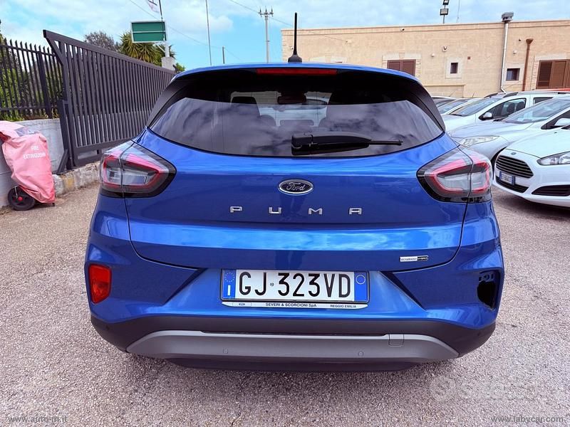 Usata Ford Puma S 123 CV (90 kW) 2022 Blu SUV