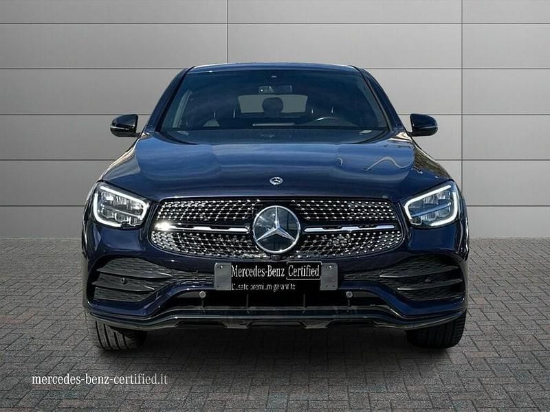 Usata Mercedes GLC220 Premium 194 CV (142 kW) 2021 Blu Coupé