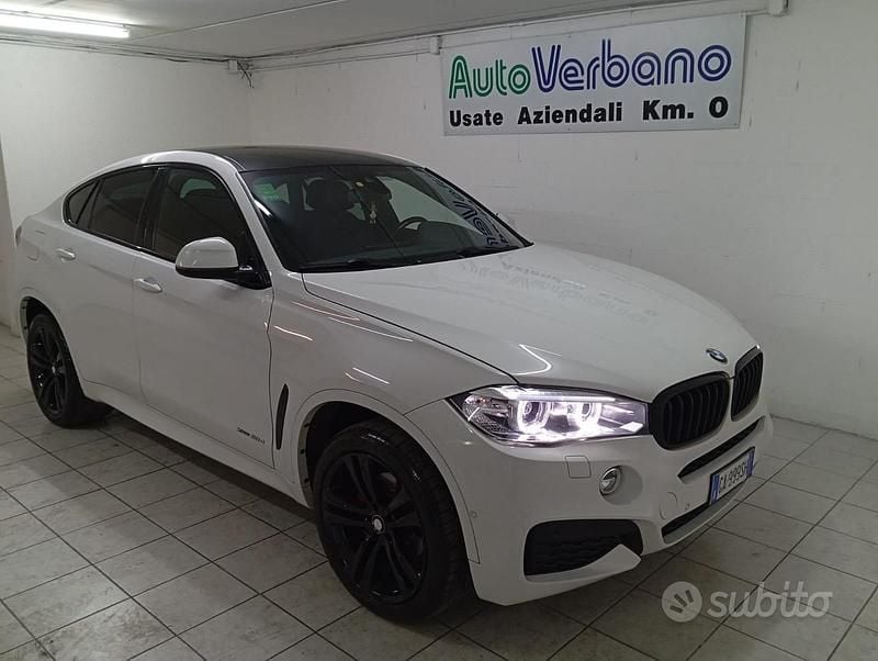 Usata BMW X6 M Sport 258 CV (189 kW) 2019 Bianco SUV