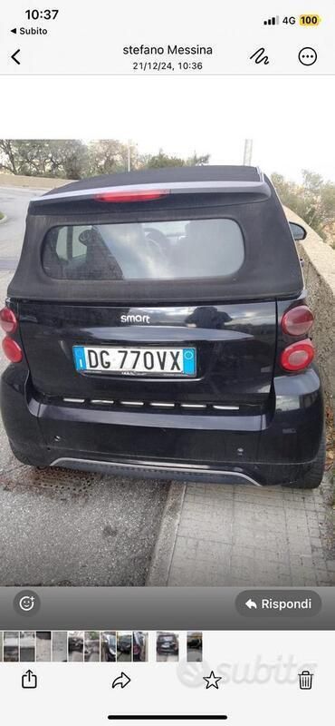 Usata Smart ForTwo Coupé 105 CV (77 kW) 2007 Cabrio