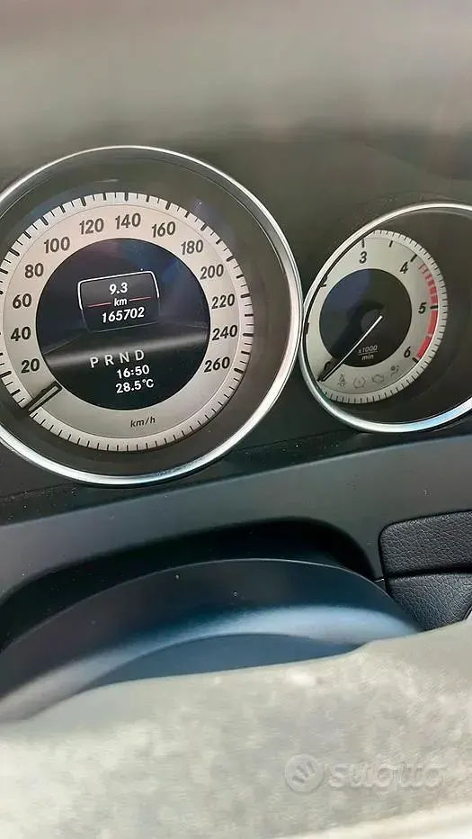 Usata Mercedes C220 2012 Nero Berlina