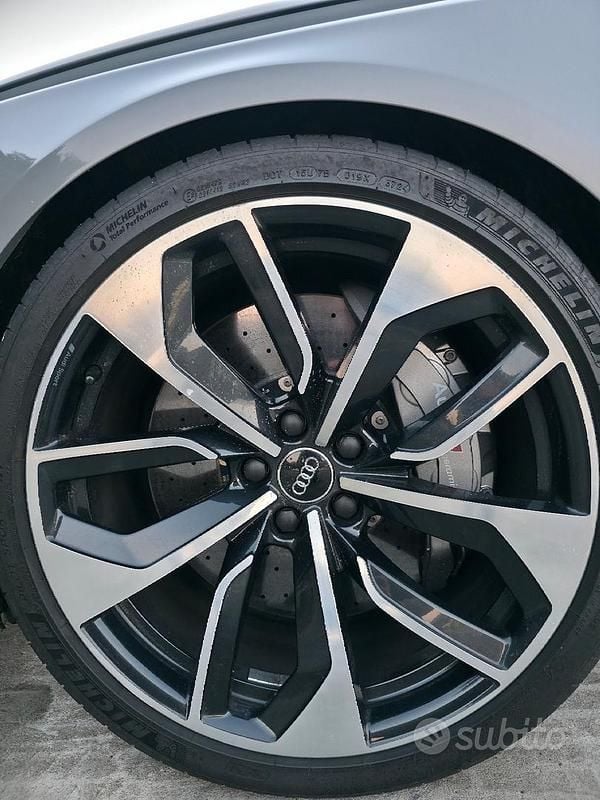 Usata Audi RS4 Exclusive 450 CV (330 kW) 2018 Grigio Station wagon