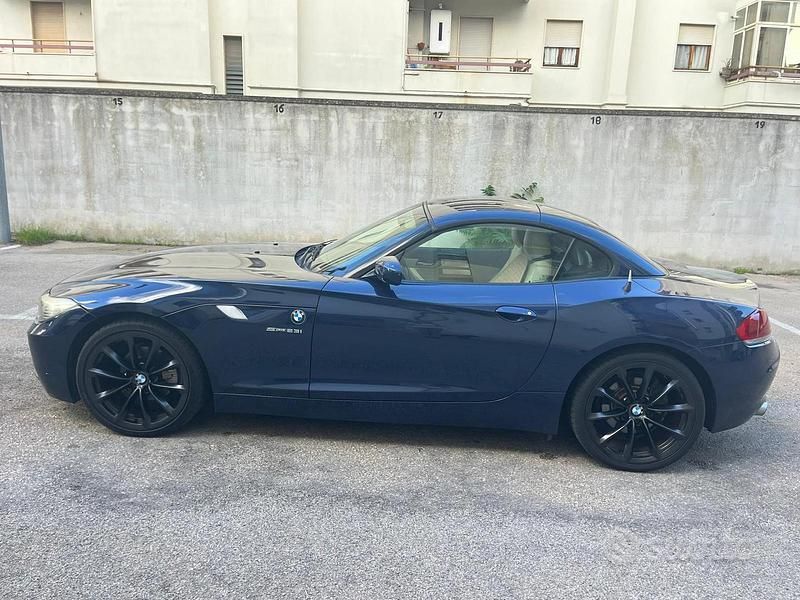 Usata BMW Z4 204 CV (150 kW) 2010 Blu Cabrio