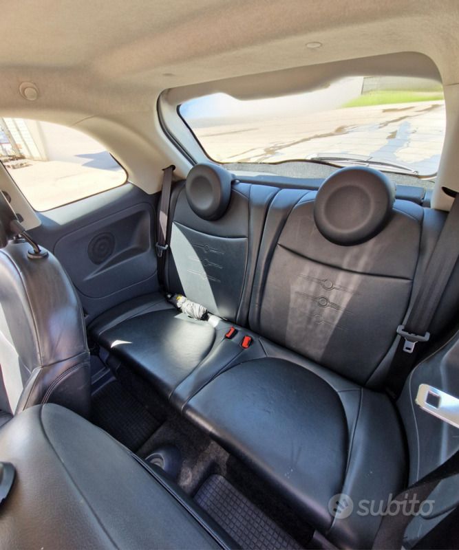 Usata Fiat 500 69 CV (50 kW) 2009 Bianco Utilitaria