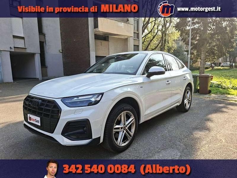 Usata Audi Q5 S-Line 204 CV (150 kW) 2021 Bianco SUV