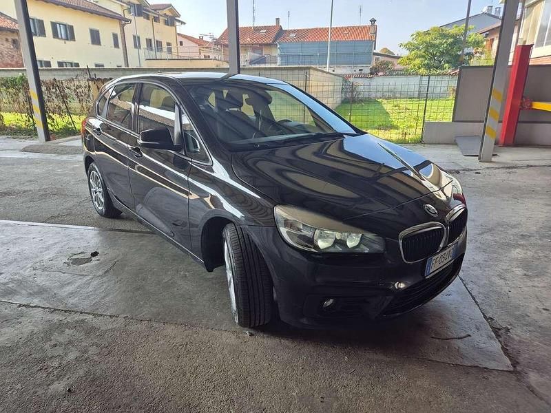 Usata BMW 218 Active Tourer 150 CV (110 kW) 2016 Nero Monovolume