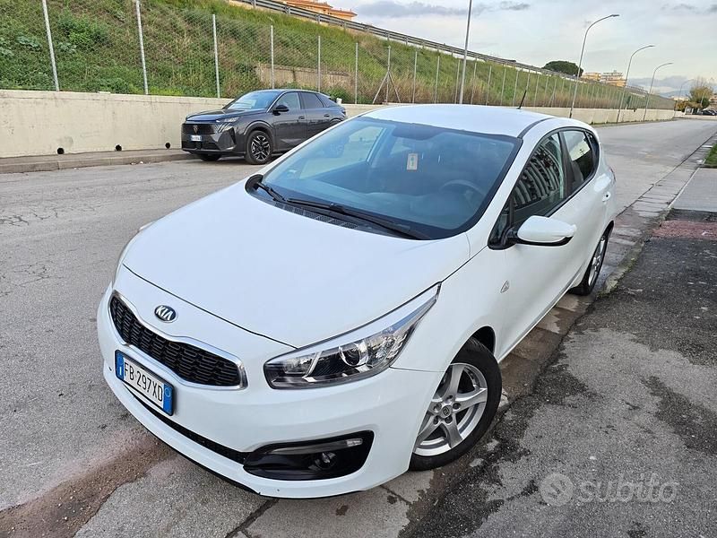 Usata Kia Ceed 110 CV (80 kW) 2016 Bianco Utilitaria