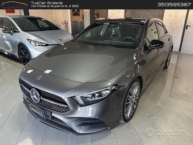 Usata Mercedes A250 AMG Line Premium Plus 224 CV (164 kW) 2020 Grigio Berlina