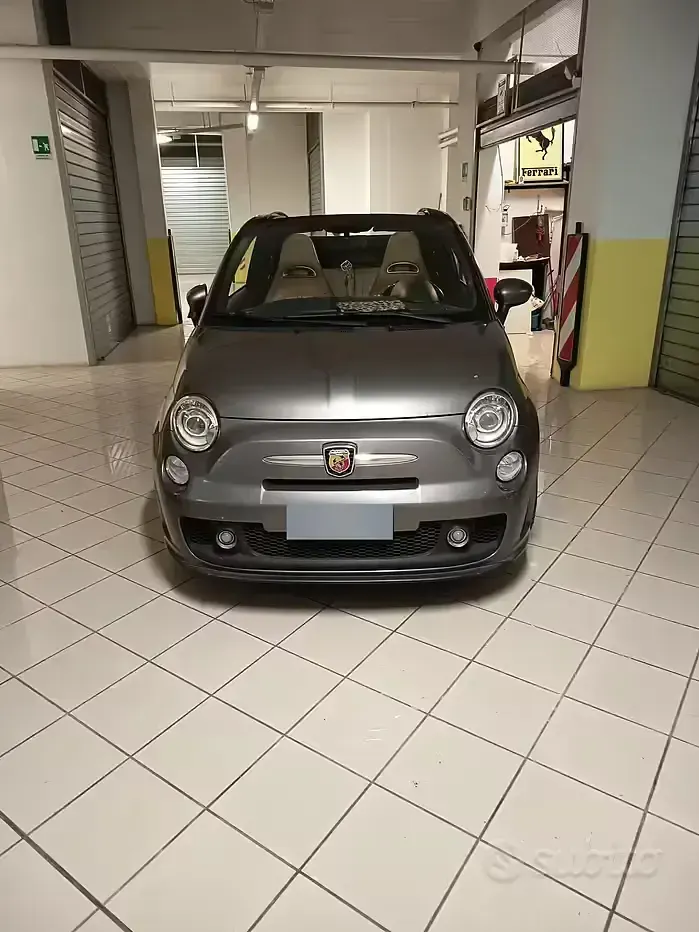 Usata Abarth 500C 140 CV (102 kW) 2010 Grigio Cabrio