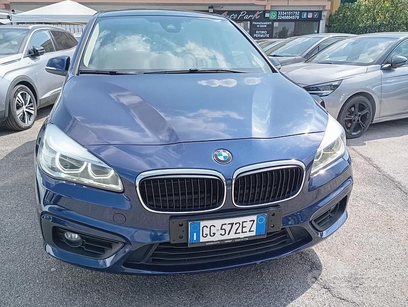 Usata BMW 216 Gran Tourer Advantage 116 CV (85 kW) 2017 Blu Monovolume