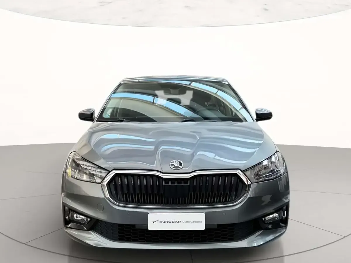 Usata Skoda Fabia Ambition 80 CV (58 kW) 2022 Grigio graphite metallizzato Utilitaria