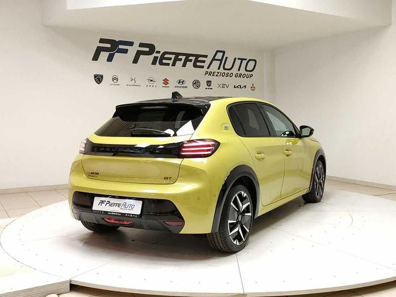 Usata Peugeot e-208 GTi 114 kW (156 CV) 2024 B0mm0b jaune agueda Utilitaria