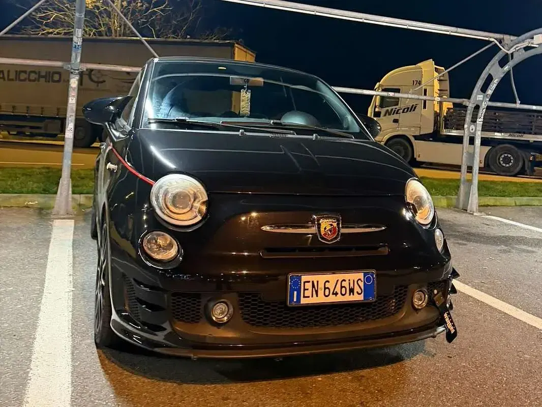 Usata Abarth 595 135 CV (99 kW) 2012 Nero Utilitaria