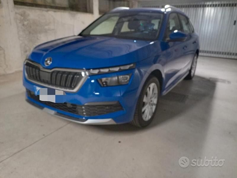 Usata Skoda Kamiq Style 110 CV (80 kW) 2022 Blu SUV