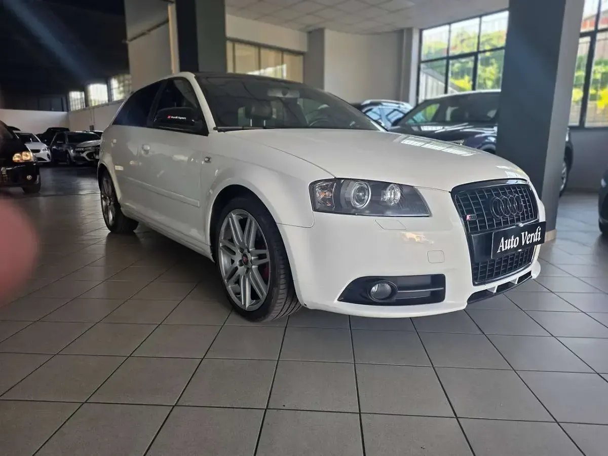 Usata Audi A3 S-Line 200 CV (147 kW) 2008 Bianco Utilitaria