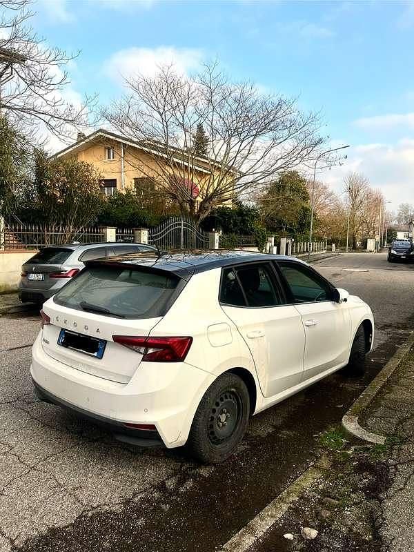 Usata Skoda Fabia Style 80 CV (58 kW) 2021 Bianco Berlina