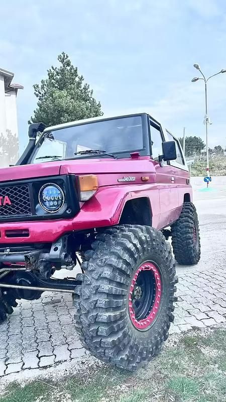 Usata Toyota Land Cruiser 99 CV (72 kW) 1987 Rosso SUV