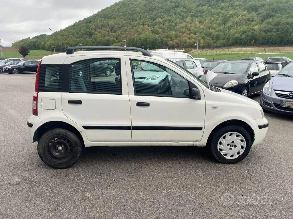 Usata Fiat Panda Dynamic 60 CV (44 kW) 2009 Bianco Utilitaria