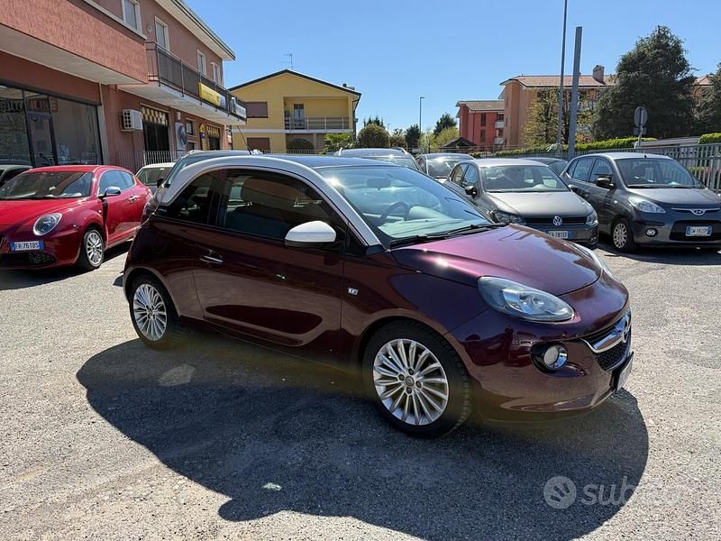 Usata Opel Adam Slam 70 CV (51 kW) 2013 Viola Utilitaria