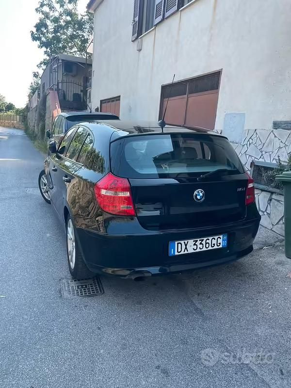 Usata BMW 116 2009 Nero Utilitaria