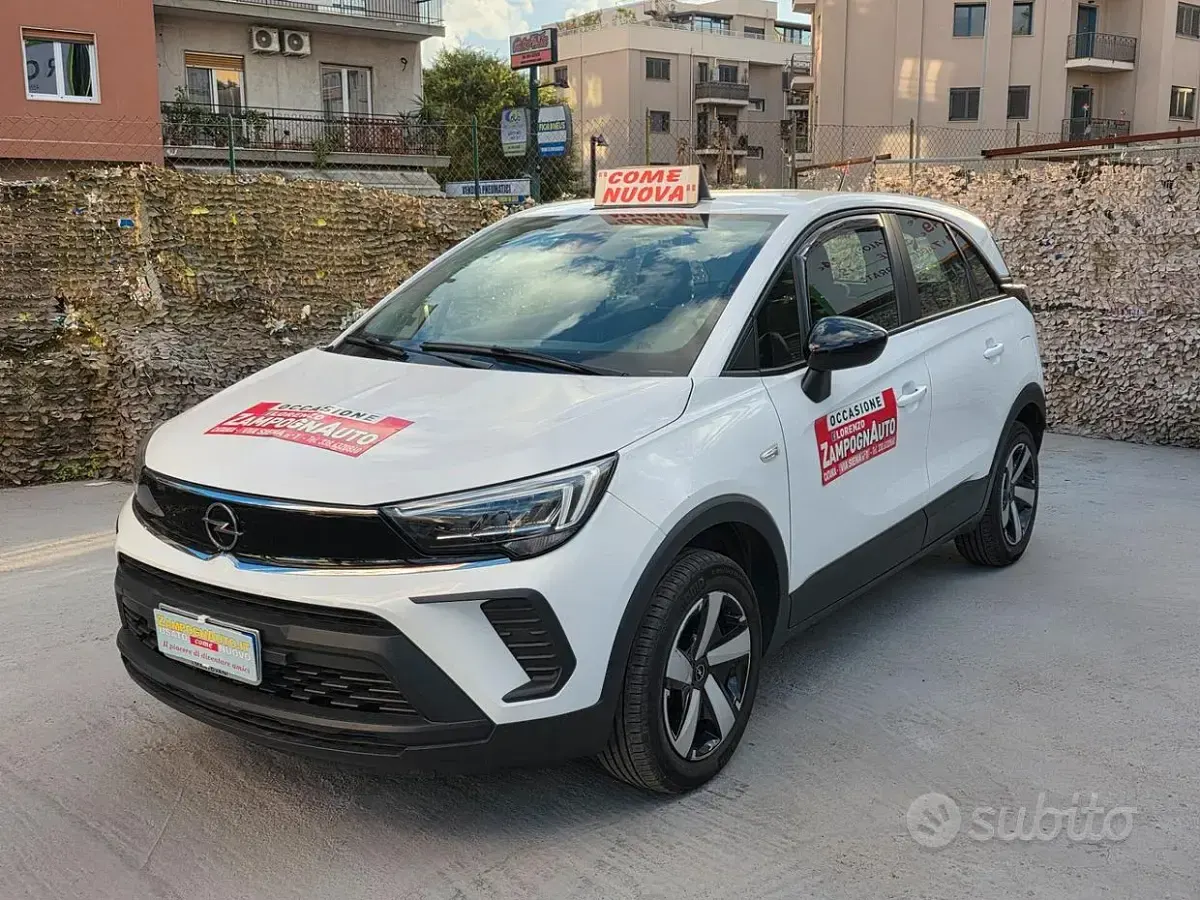 Usata Opel Crossland 110 CV (80 kW) 2023 Bianco SUV