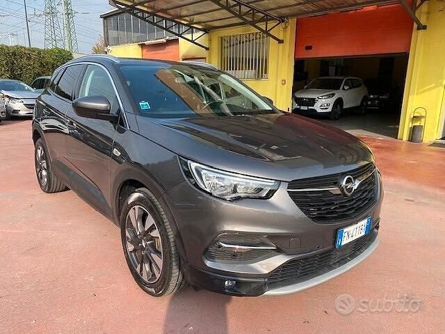 Grigio Usata 2018 Opel Grandland X Innovation SUV | 12.399 € (Buon prezzo) - Immagine 1/4
