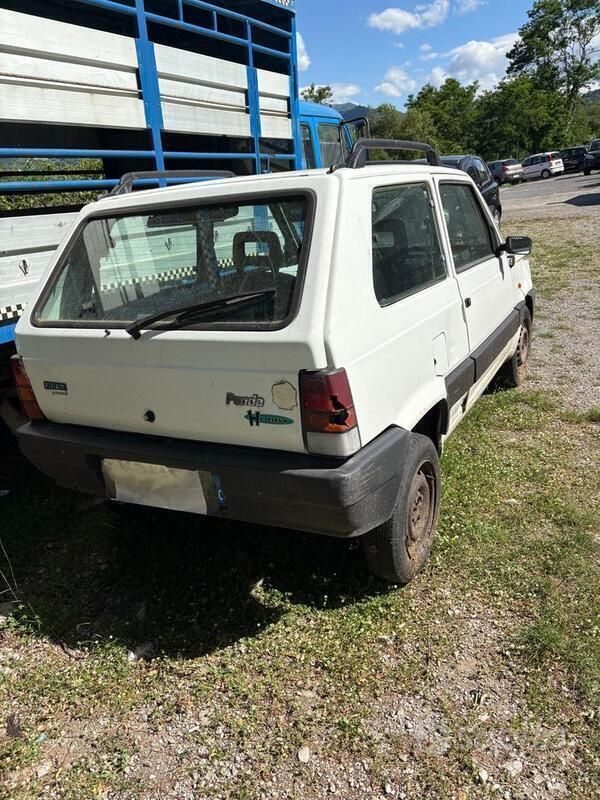 Usata Fiat Panda 54 CV (39 kW) 2002 Bianco Utilitaria