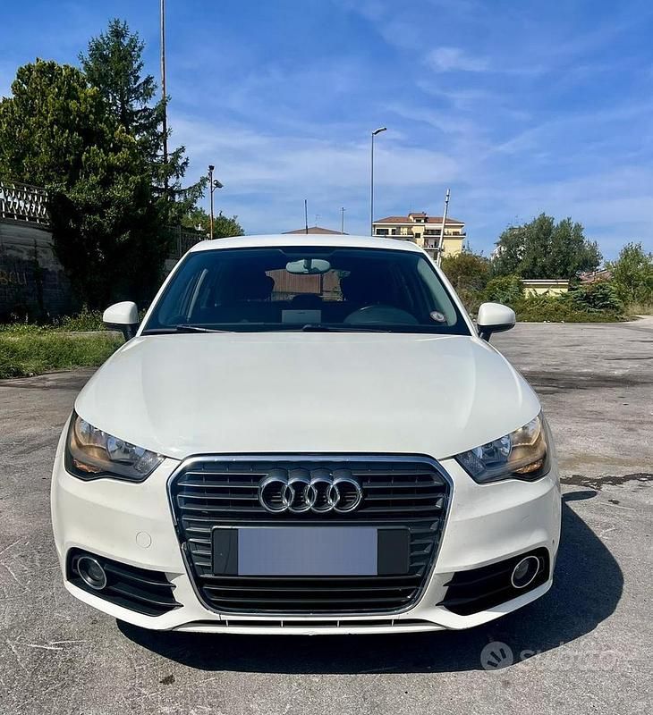 Usata Audi A1 90 CV (66 kW) 2013 Bianco Utilitaria