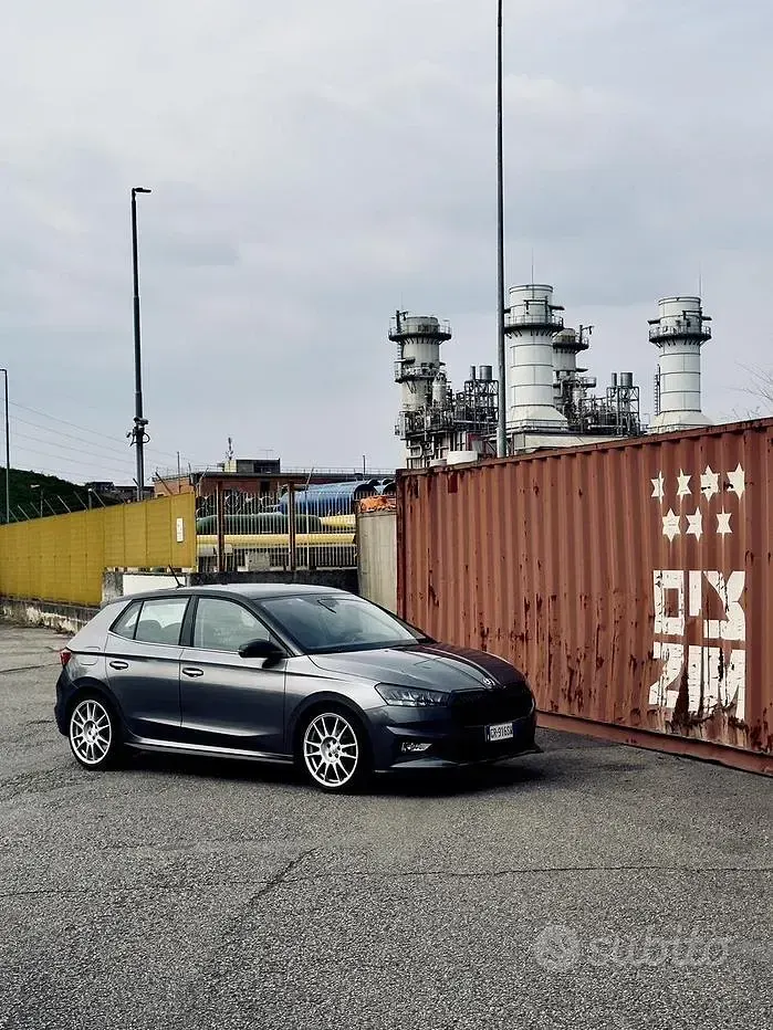 Usata Skoda Fabia Monte Carlo 95 CV (69 kW) 2024 Grigio Utilitaria