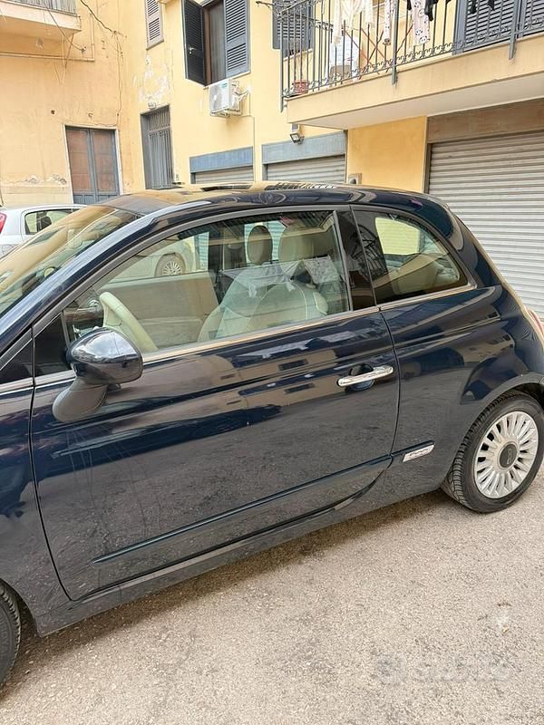 Usata Fiat 500 69 CV (50 kW) 2008 Blu Berlina