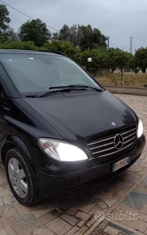 Usata Mercedes Viano 2008 Nero Monovolume