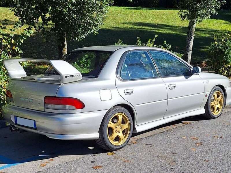 Usata Subaru Impreza 280 CV (205 kW) 1999 Argento Berlina