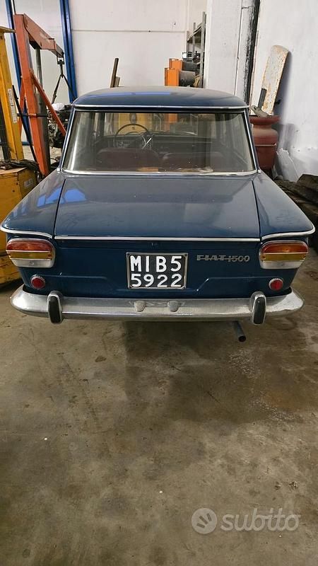 Usata Fiat 1500 1970 Blu