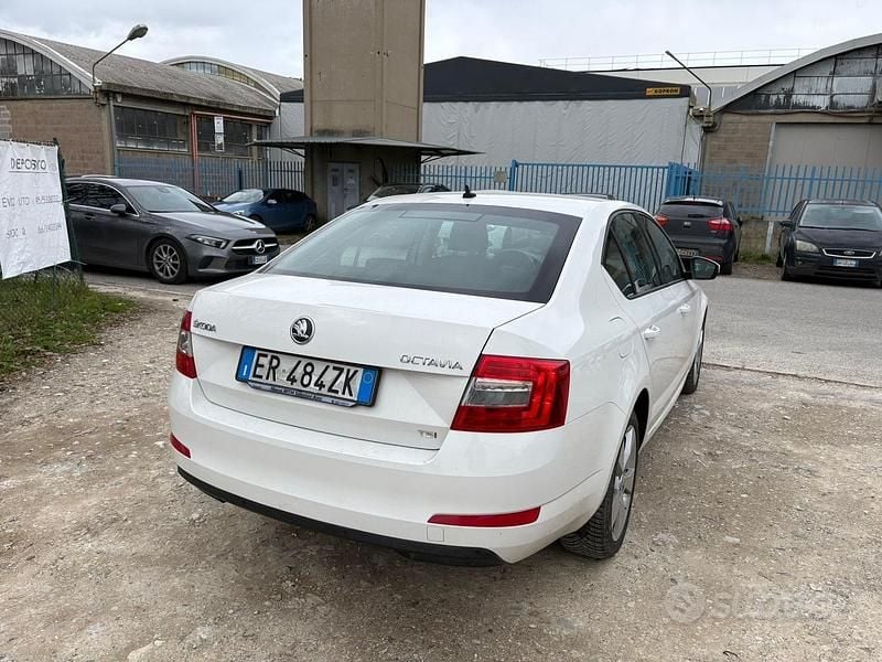Usata Skoda Octavia Elegance 140 CV (102 kW) 2013 Bianco Berlina