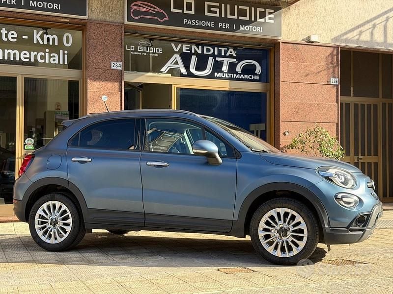 Usata Fiat 500X 120 CV (88 kW) 2019 Blu SUV