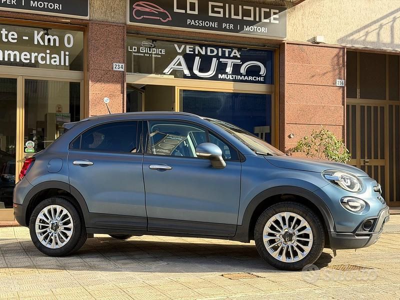 Usata Fiat 500X Cross 120 CV (88 kW) 2019 Blu SUV