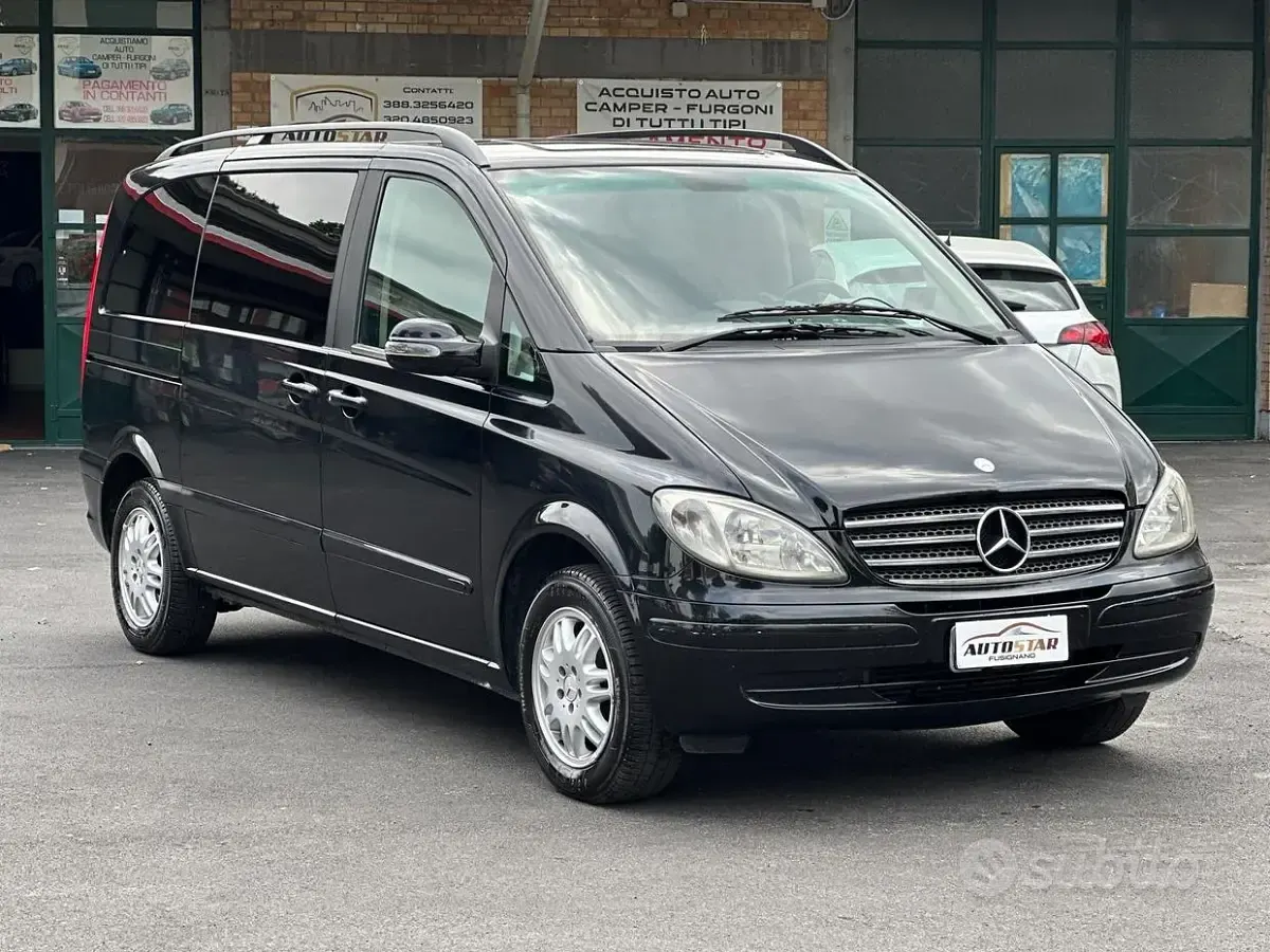 Usata Mercedes Viano 150 CV (110 kW) 2006 Nero Monovolume
