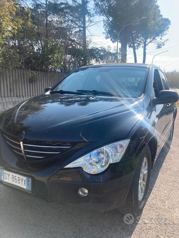 Usata Ssangyong (KGM) Actyon 142 CV (104 kW) 2009 Nero Pick-up