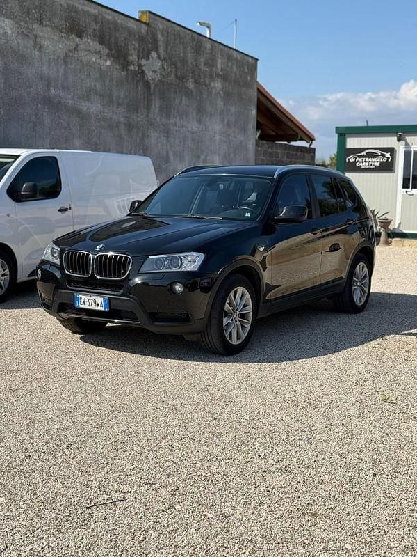 Usata BMW X3 Efficient Dynamics 183 CV (134 kW) 2014 Nero SUV