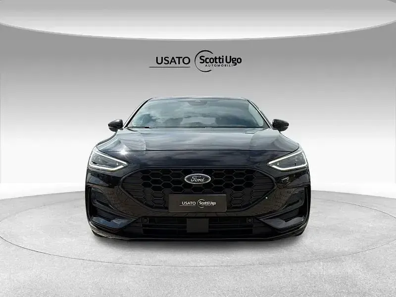 Usata Ford Focus ST-Line X 125 CV (91 kW) 2022 Nero Utilitaria