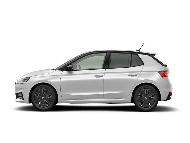 Nuova Skoda Fabia 95 CV (69 kW) 2026 Bianco luna metallizzato nero tulipano p Utilitaria