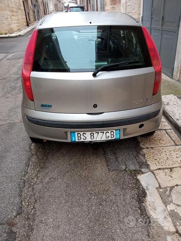 Usata Fiat Punto 2001 Grigio Utilitaria
