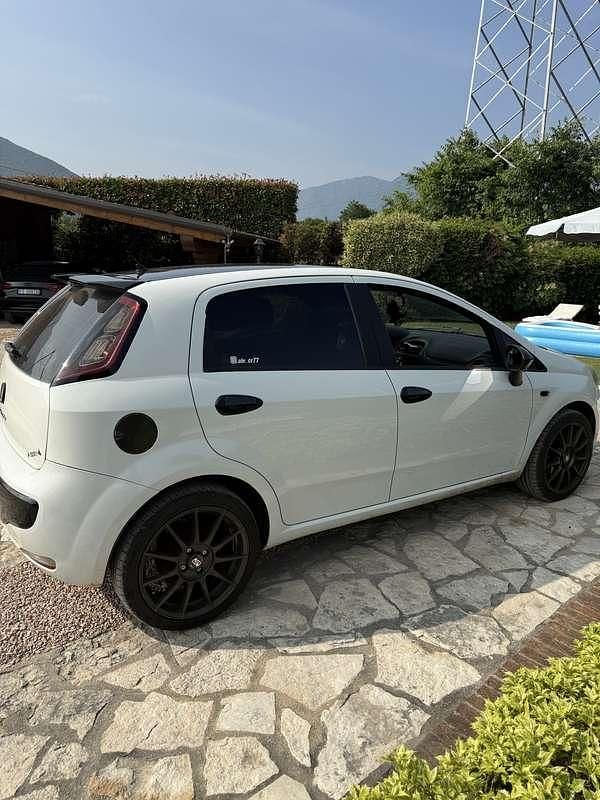 Usata Fiat Punto Evo S 77 CV (56 kW) 2011 Bianco Utilitaria