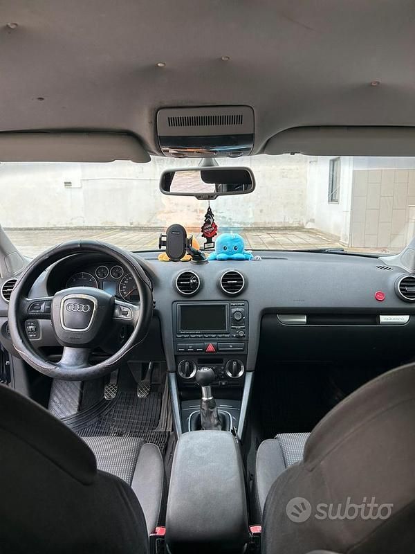 Usata Audi A3 Ambition 170 CV (125 kW) 2007 Nero Utilitaria
