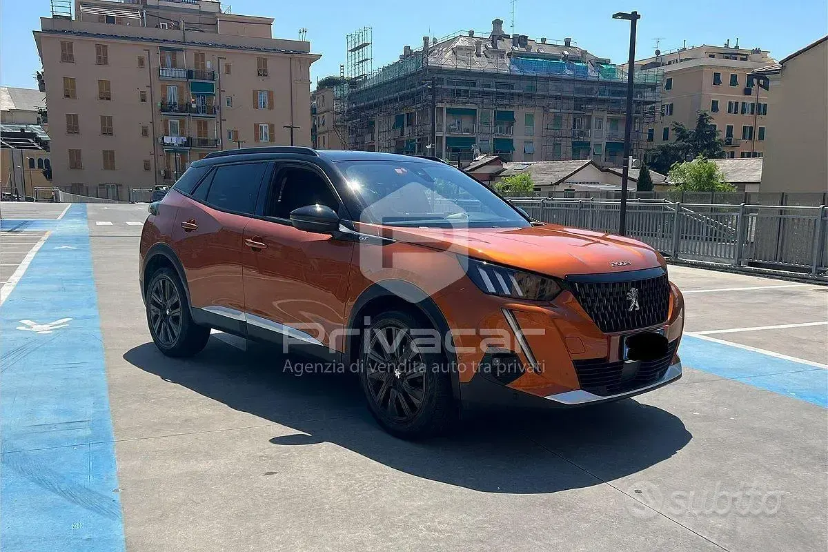 Usata Peugeot 2008 GT 155 CV (114 kW) 2020 Arancione SUV