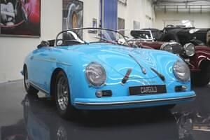 Usata Porsche 356 100 CV (73 kW) 1957 Blu Cabrio